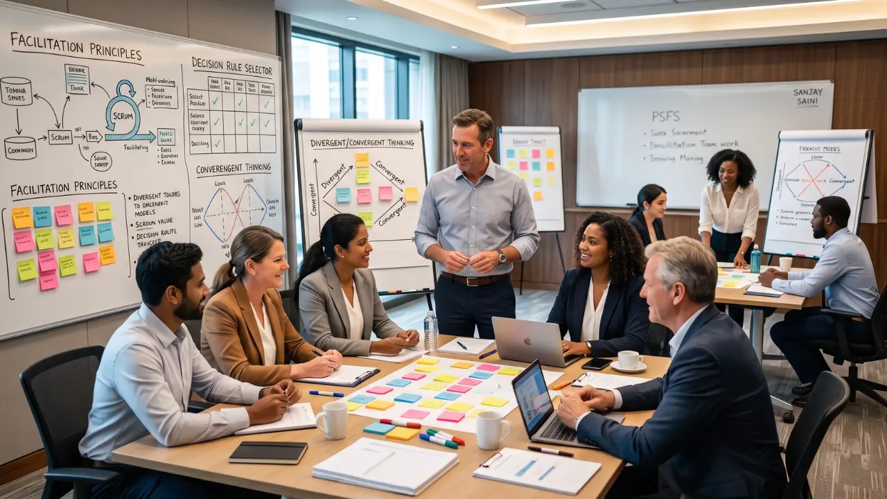 Professional Scrum Facilitation Skills training with Sanjay Saini